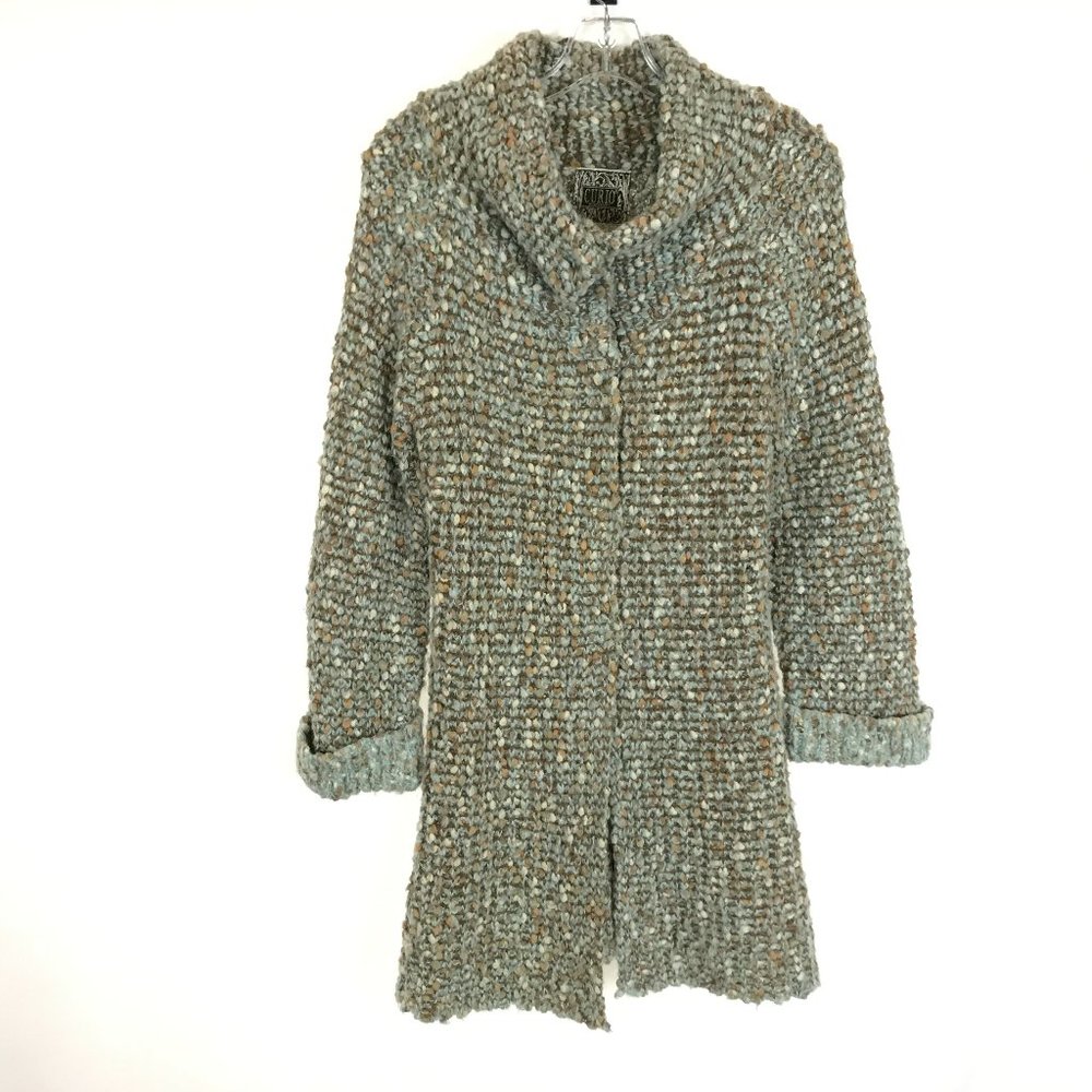 Size Small Anthro Curio Chunky Knit Sweater Coat